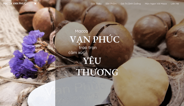 Macca Van Phuc website image